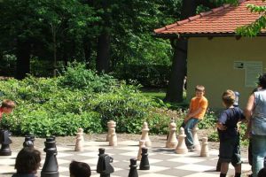 Outdoor Schach