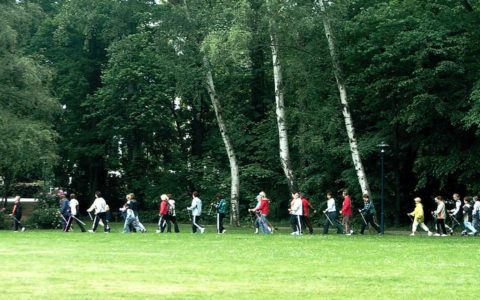 Nordic Walking durch den Kurpark