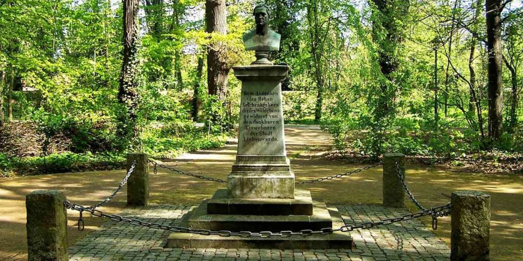 Kurpark Bad Liebenwerda König Friedrich Wilhelm III