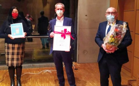 FOCUS zeichnet Kurstadt aus, Überreichung Urkunde