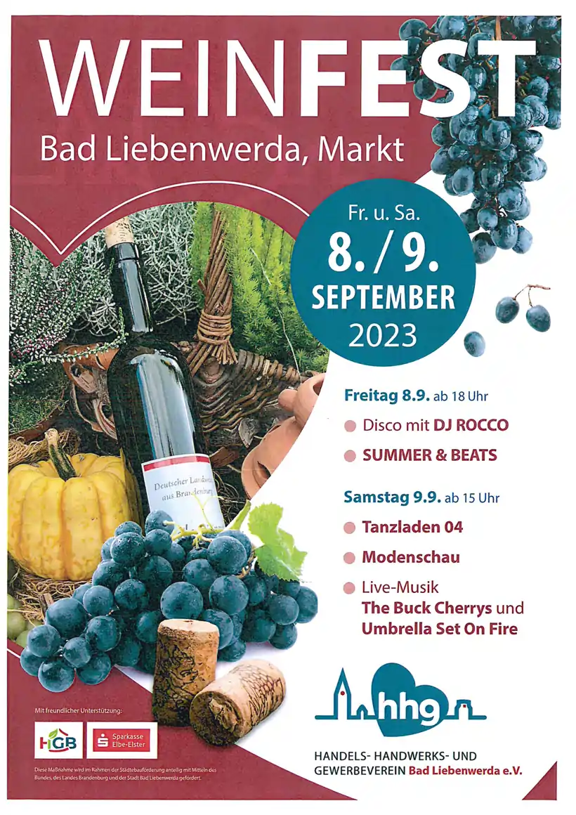 Weinfest 2023 in Bad Liebenwerda