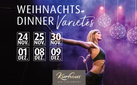 Weihnachtsdinner im Kurhaus Bad Liebenwerda