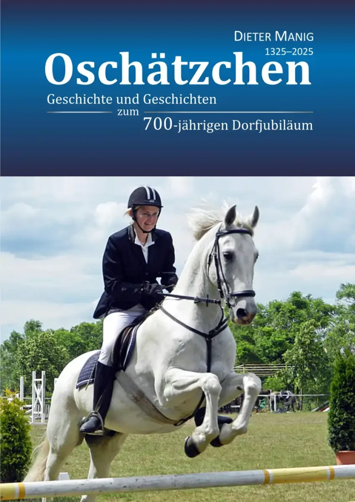 Buchcover zum Ortsjubiläum von Oschätzchen